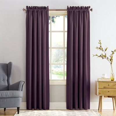 Millen Wayfair Basics® Thermal Room Darkening Rod Pocket Curtain Panel