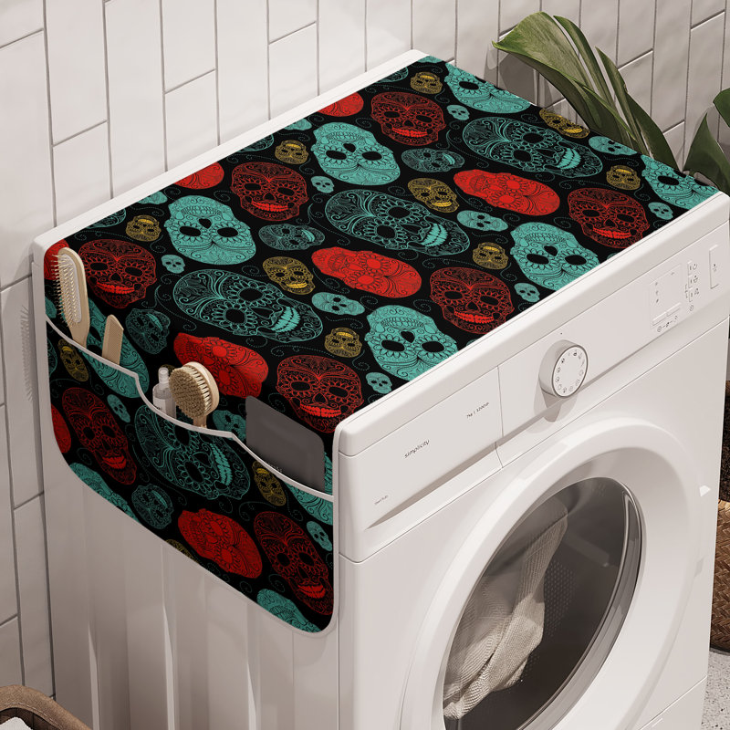 East Urban Home Bones Washing Machine Organizer Pack Of 2 47" X 18.5"