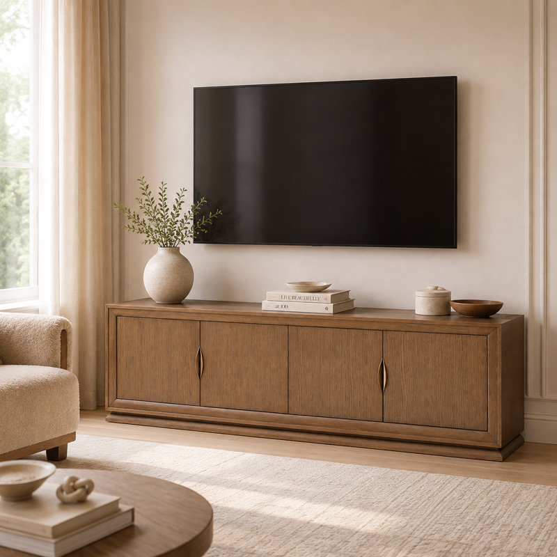 Portrait TV Console - Sienna Brown