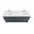 Wenniah 72" Double Vanity-105509071