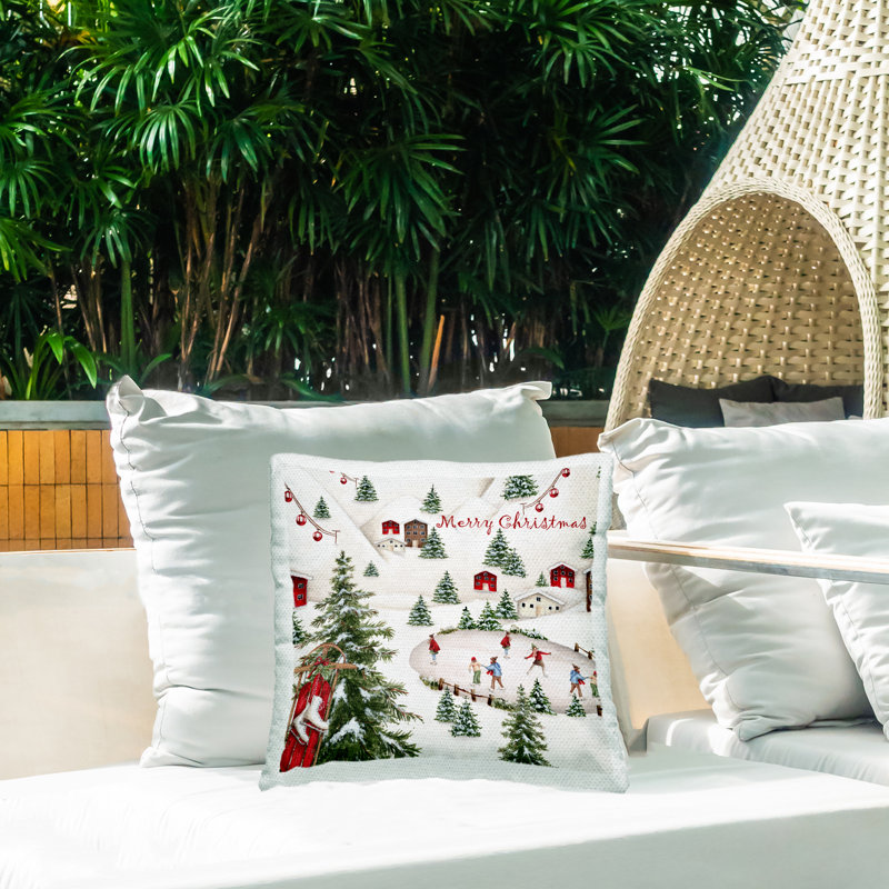Housse et insert de coussin décoratif en polyester