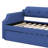 Twin Size  Linen Upholstered Daybed Sofa Bed With Pull-Out Trundle Design-194727485