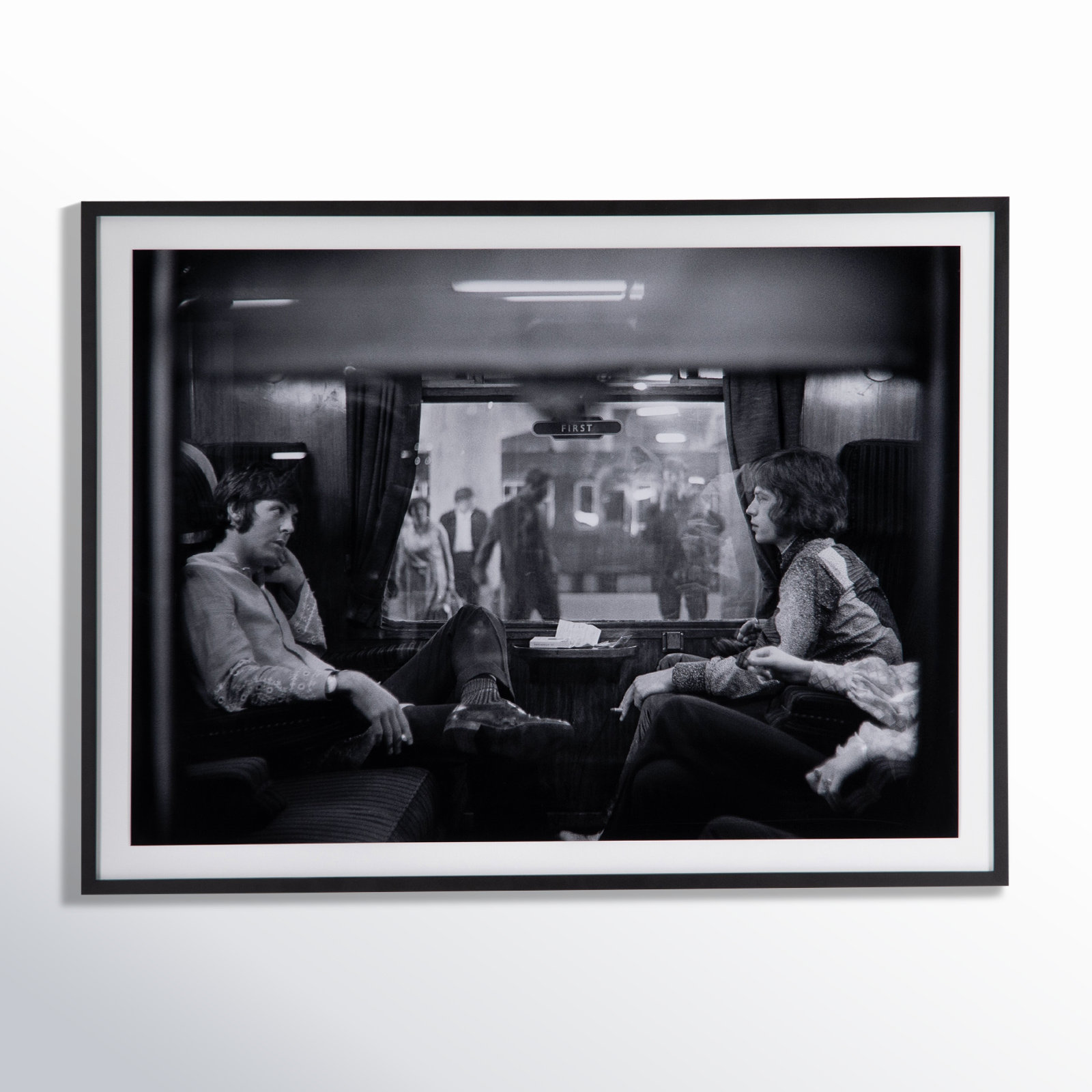 McCartney & Jagger by Getty Images, 36" H x 48" W x 2.5" D