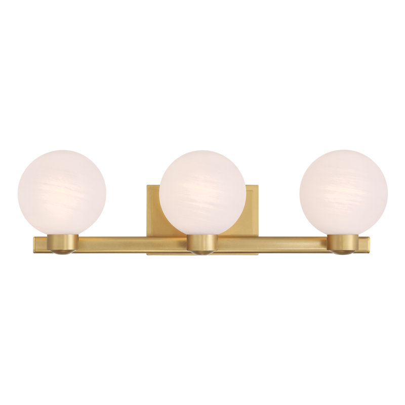 Coiffeuse Mooncrest, 180 W, H 7,25 po x l 25 po x P 7,25 po,  3 lumières