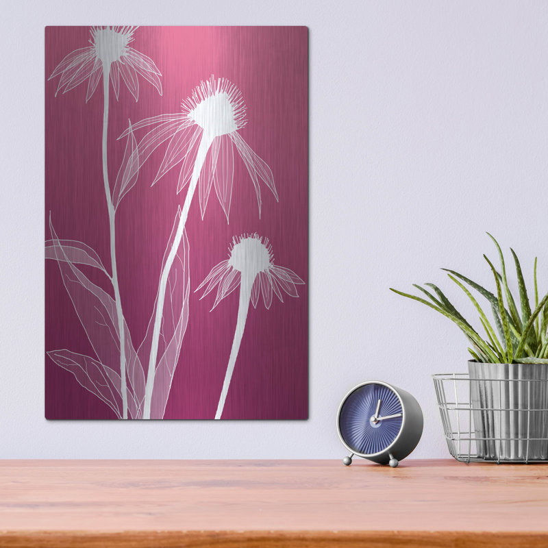 "Floral 5" par GraphINC, H 16 po x l 12 po