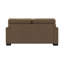 Suède brun, structure intérieure en bois, 3 coussins, poids de 107,29 lb, hauteur des accoudoirs de 24 po, largeur de l'ensemble de 39,8 po, capacité de 440 lb en suède, fabrication en contreplaqué, profondeur du dossier de 39,55 po, cadre