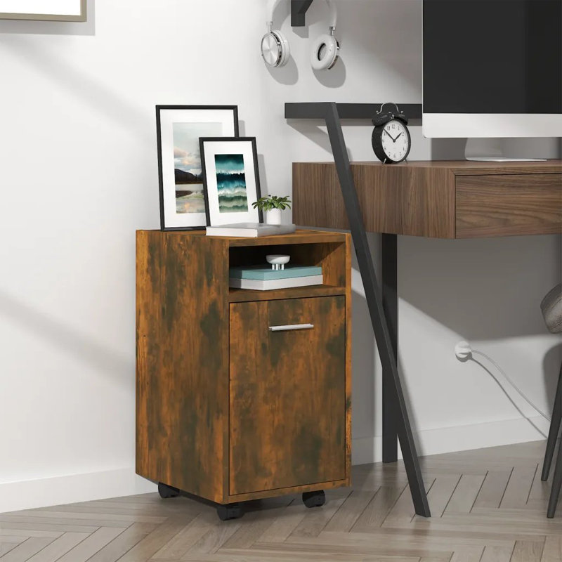 33cm Sideboard, Smoked Oak