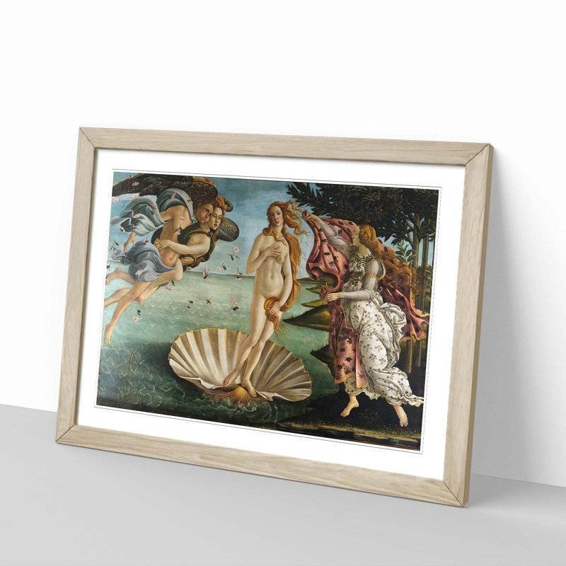 Sandro Botticelli - Single Picture Frame Painting, Oak