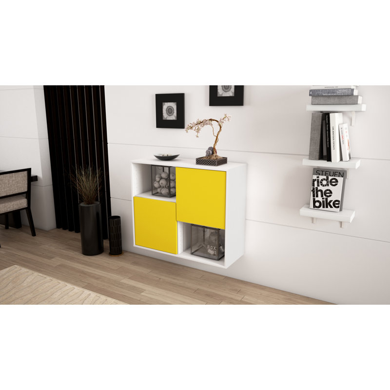 Reddick 92cm Sideboard, Yellow