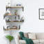 Ensemble de 4 tablettes murales en bois-1591084320