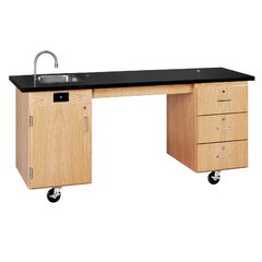 Small 3 Drawer Lab Benchtop Storage Unit ⋆ Morganville Scientific