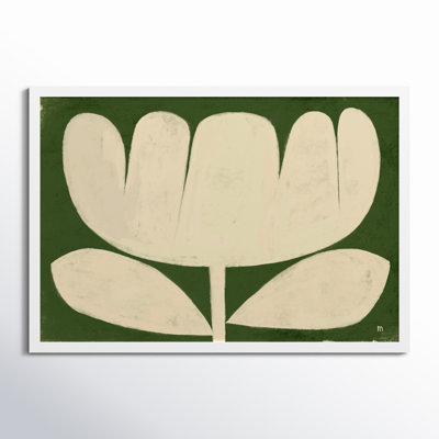Flower On Green Painting by StudioM