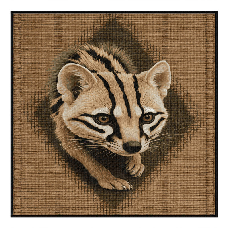  Tapis lavable africain, Rectangle 5 pi x 7 pi