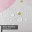 Rideau de douche imperméable à l'eau avec 8 crochets-719874482