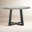 Vault Dining Table White-1654865096