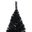 Arbre de Noël artificiel en forme de demi-cercle avec support PET-592159966-617682549