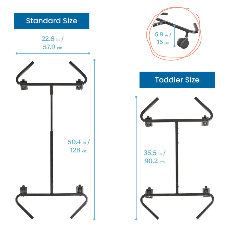 Chariot pour lit de bébé ECR4Kids
