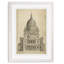 « st. paul cathedral » par paul cezanne-« photo », reproduction d’art encadrée-128095457-128095470