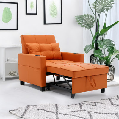 Fauteuil convertible convertible avec ports USB