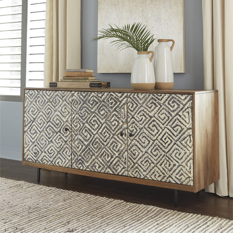 Noille 63.88 " W Solid Wood Sideboard
