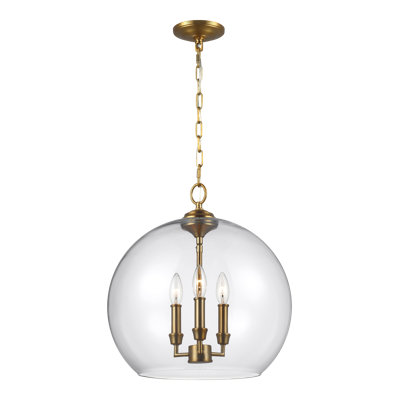 3-Light Globe Pendant