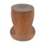 MGO Hollow Side Table, Wood-Like Texture,Antique Brown Colour-515666406