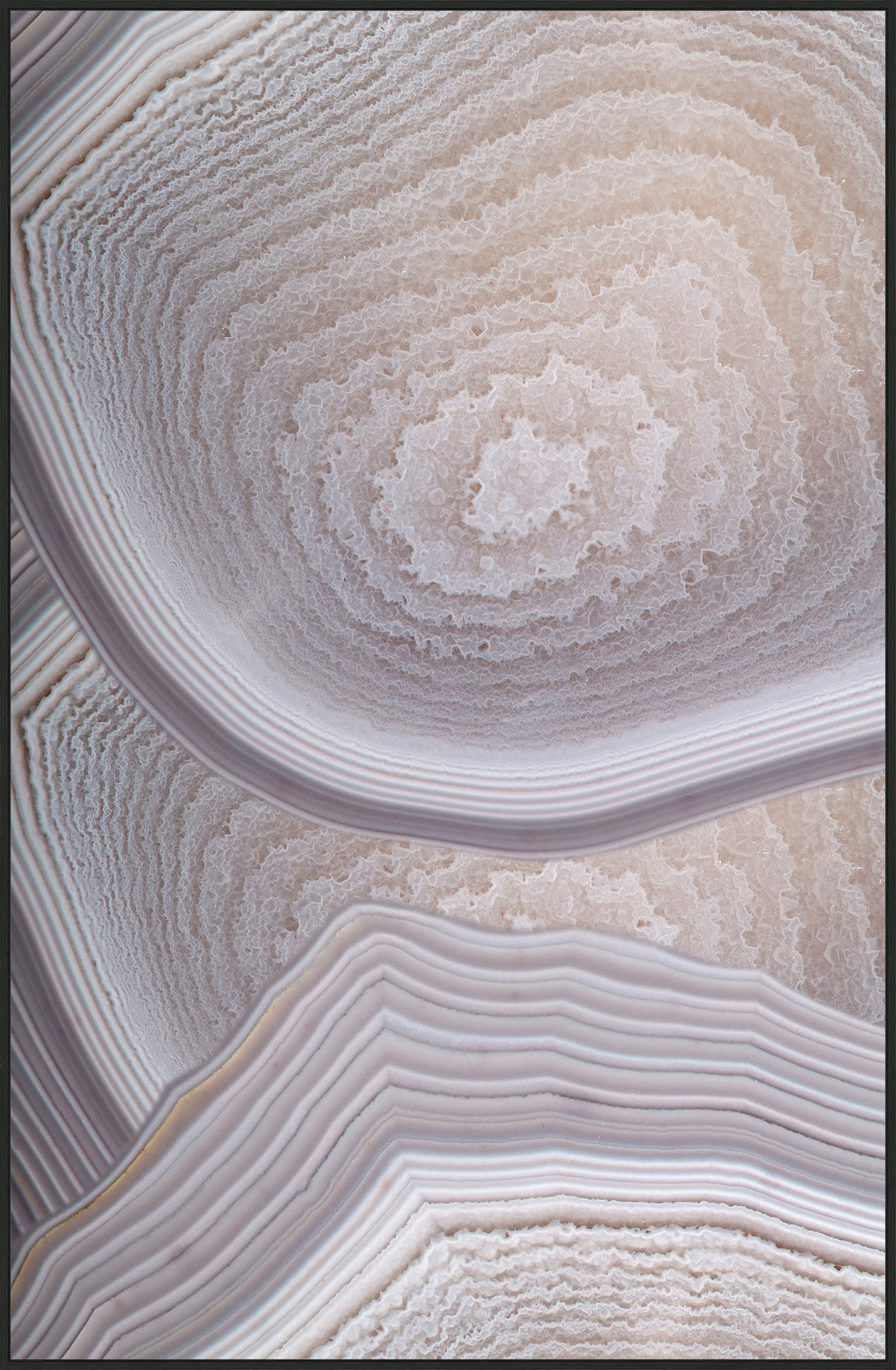 Wendover Art Group Translucent Agate 1 by Thom Filicia - Floater Frame ...