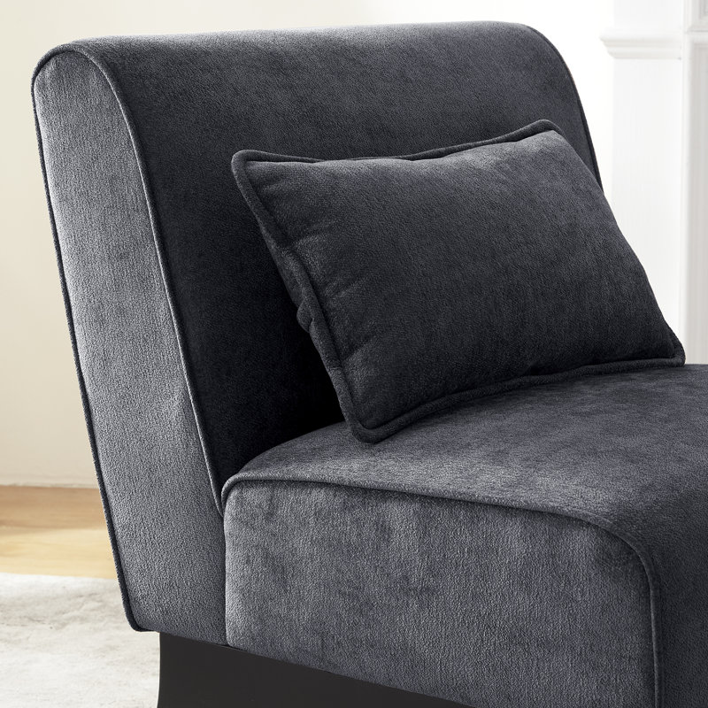 Upholstered Accent Chair, Grey