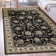 Weiser 1426 Traditional Oriental Black Area Rug