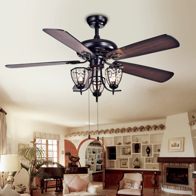 52'' Ceiling Fan with Light Kit