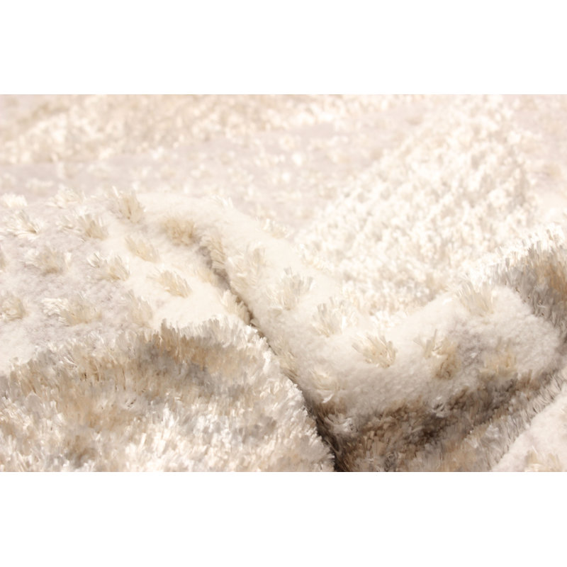 Melaher Ivory Rug, Rectangle 5' x 8'