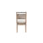 Chaise à dossier caramel / corde, rembourrée, base en bois massif, couleur brune, 19,3 po Profondeur, 24,6 de largeur, 35,26 de hauteur, 28,43 lb de revêtement, brun, 39,75 21,75 13,5 66,25 lb. Poids