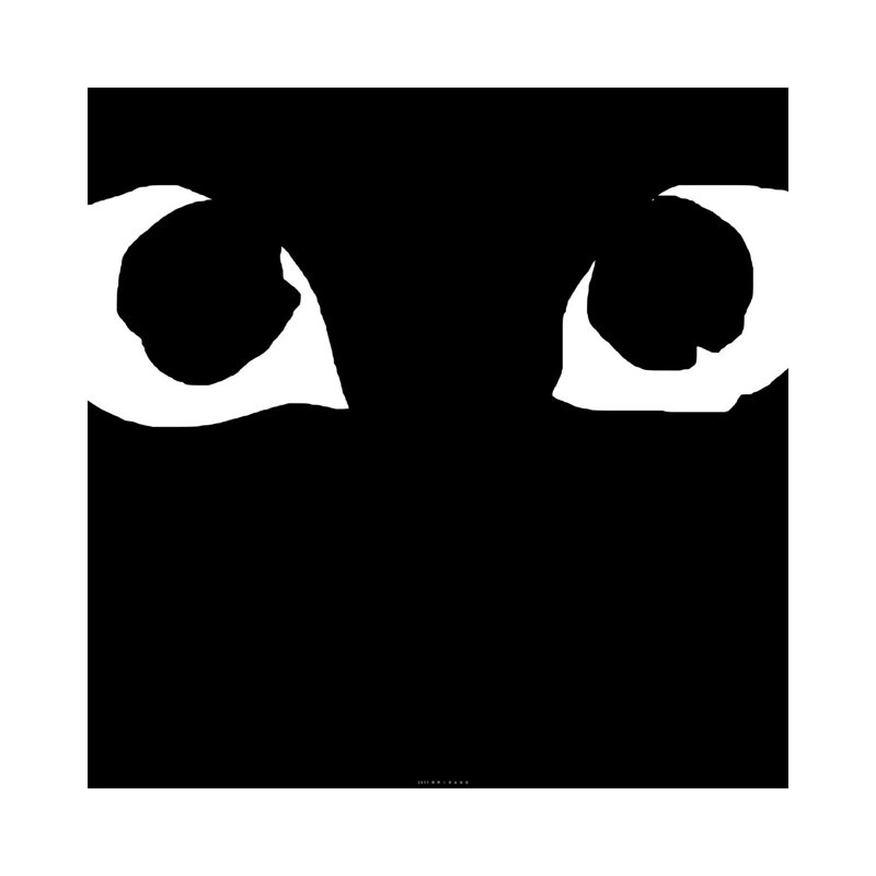 Black Eyes by Art Mirano - Wrapped Canvas Minimalistic, 30.48cm H x 30.48cm W x 1.91cm D