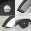 Matte Black 10 cm H Hardwired Integrated LED Outdoor Armed Sconce