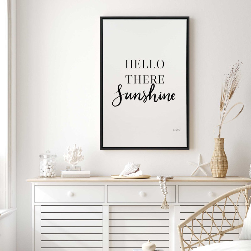Bright Bright Beginnings, reproduction sur toile, Polished Gold Floater Frame, 36.75" H x 24.75" W