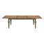 Ensemble de salle à manger extensible en bois massif 8 personnes Clintwood