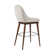 Harper Swivel Upholstered Counter Stool with Solid Wood Frame