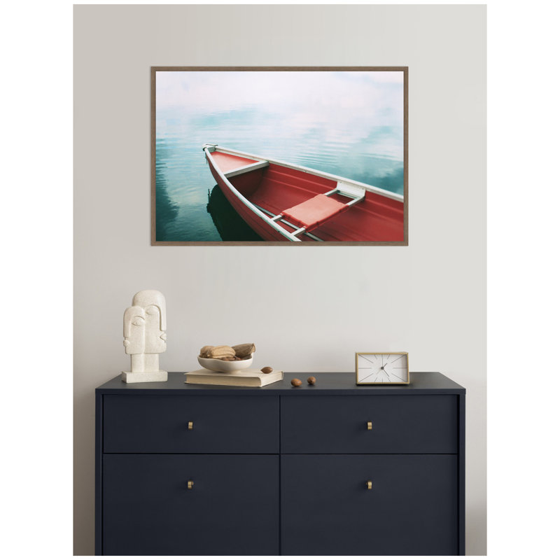 «Drifting in the Sky» par Alicia Bock, reproduction d'art sur toile encadrée