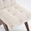 Chaise d'appoint rembourrée en lin Turfed-145268157