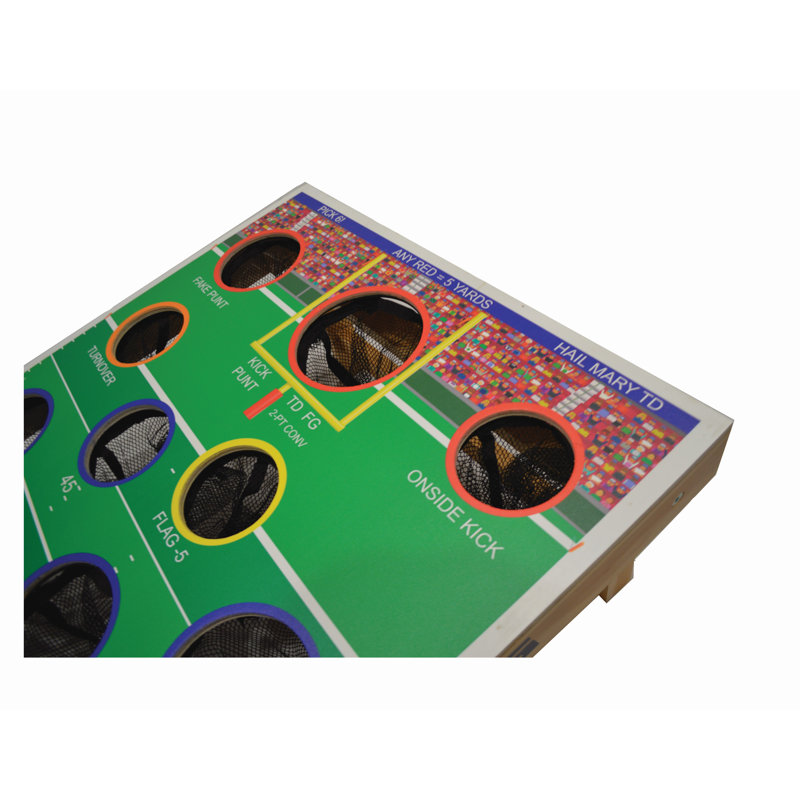 Two-Game Set - Baseball + Football Bean Bag Toss Games