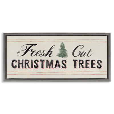 Arbres de Noël frais coupés rétro