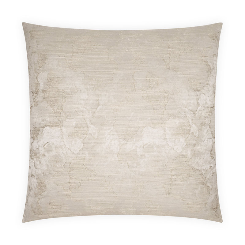 Vikasa Square Pillow Cover & Insert, Sand, Square 20"