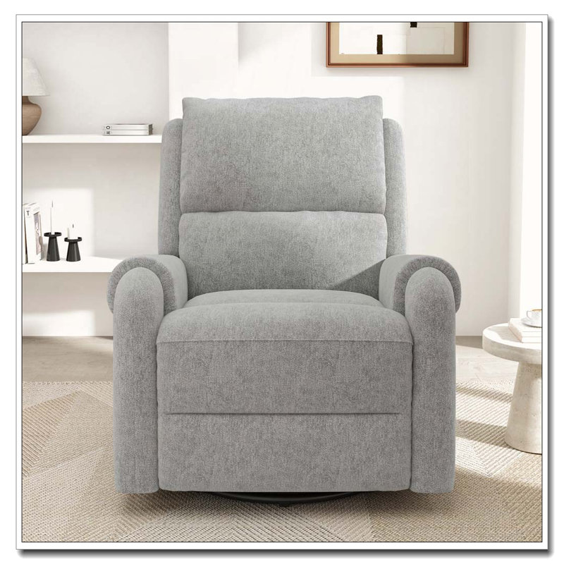 Manual Recliner Massage Recliner Chair, Grey