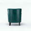 Fauteuil club Hadley - Similicuir - Bleu sarcelle-136949179