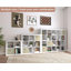 Bibliothèque de rangement - Tablette de présentation multifonctionnelle pour le salon, la chambre à coucher et le bureau personnel-1233830428-1216848944-1220370449