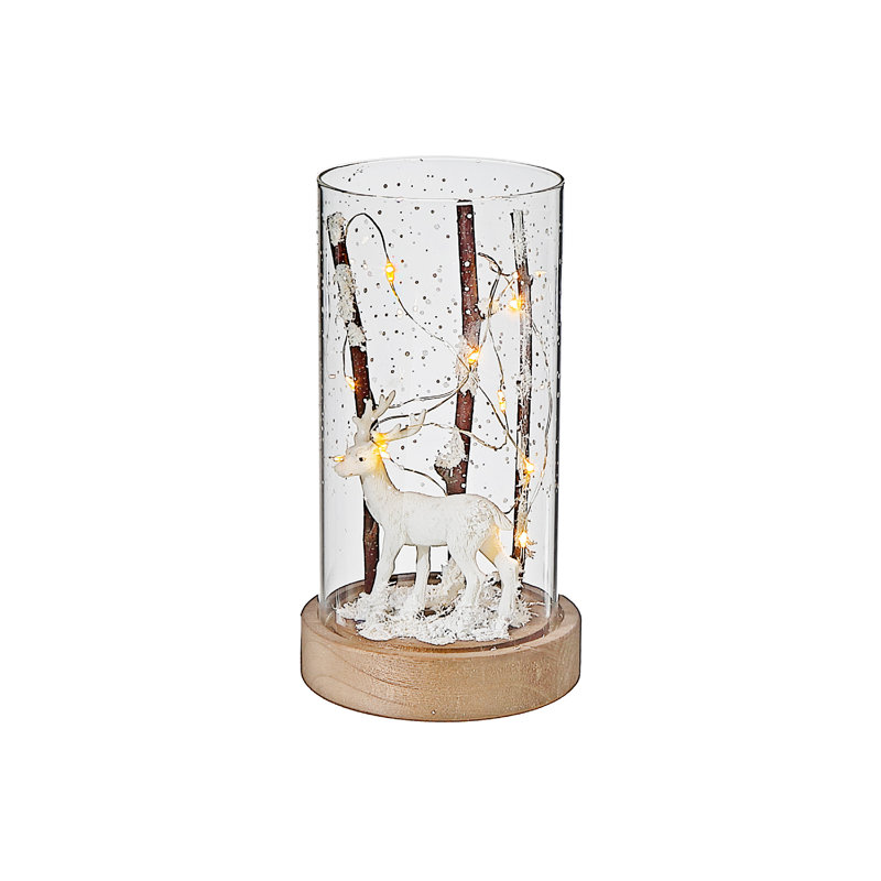 Décoration de Noël Ihcasadecor, H 8 po x l 4 po x P 4 po