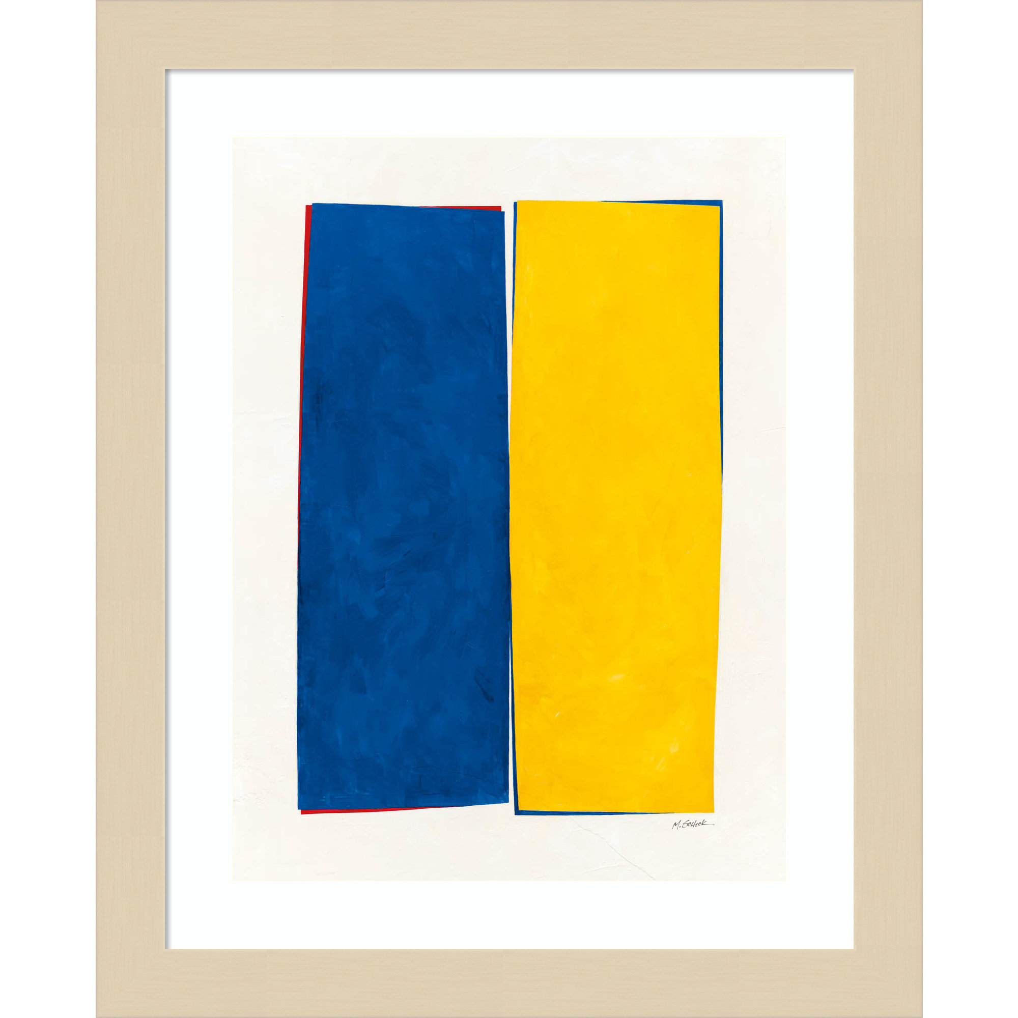 Monolithic I Wood Framed Wall Art Print, Brown Framed, 13" H x 11" W