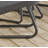 Rio Patio Set, Table And Chairs - Graphite/Grey