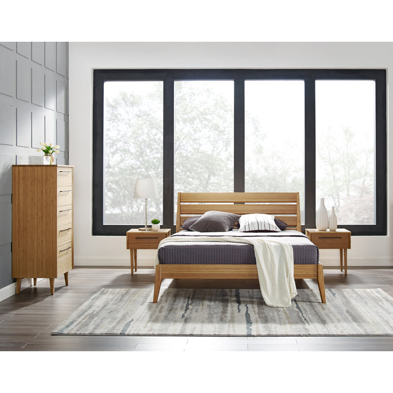 Solid Wood Piece Bedroom Set, Queen