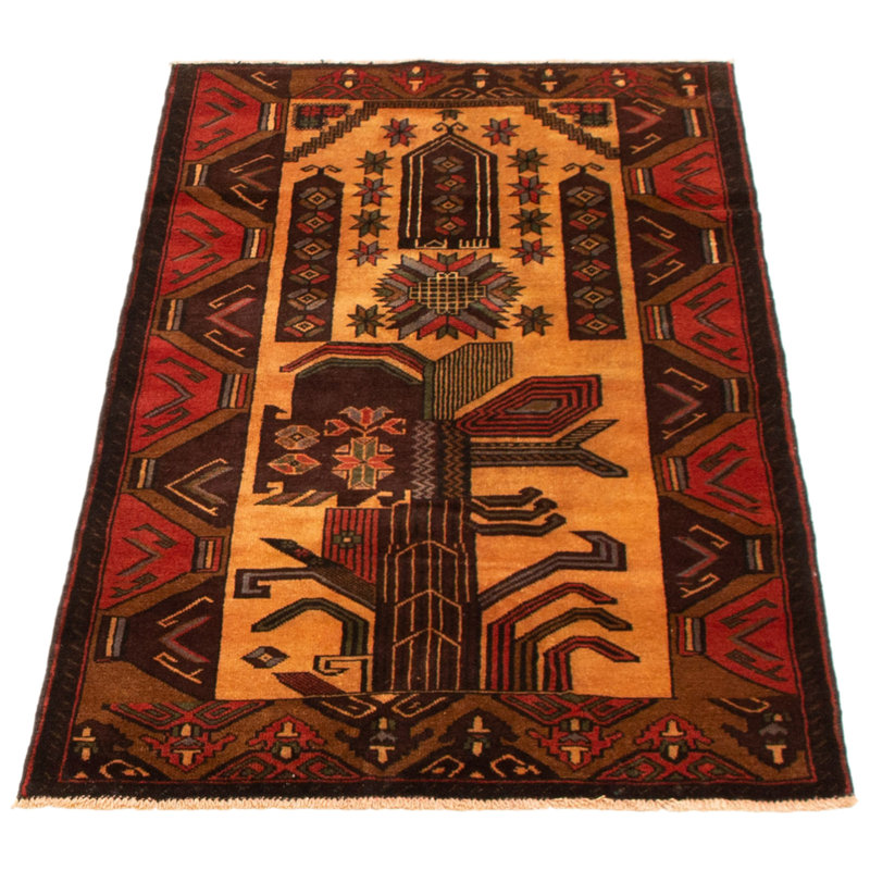 Tapis beige Lynnisha 2 pi 9 po x 4 pi 11 po